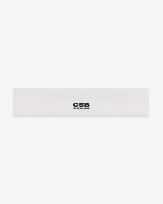 CSB Fade Headband | White