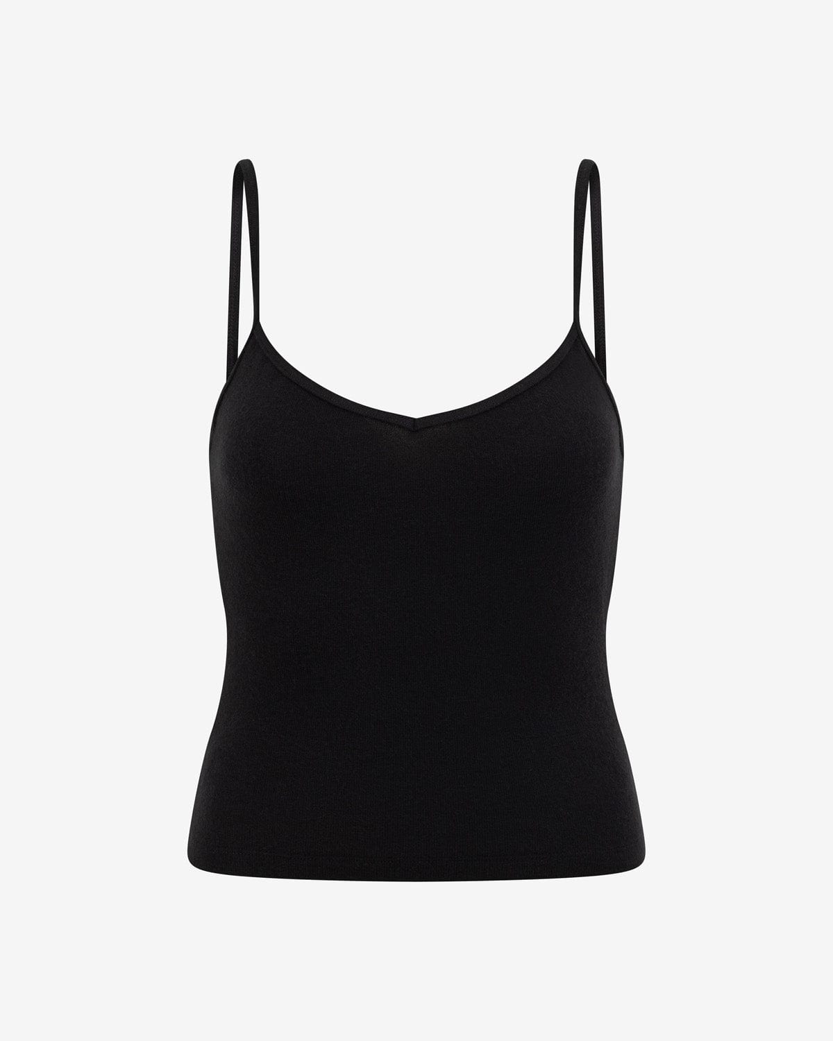 Thin Strap Tank | Black