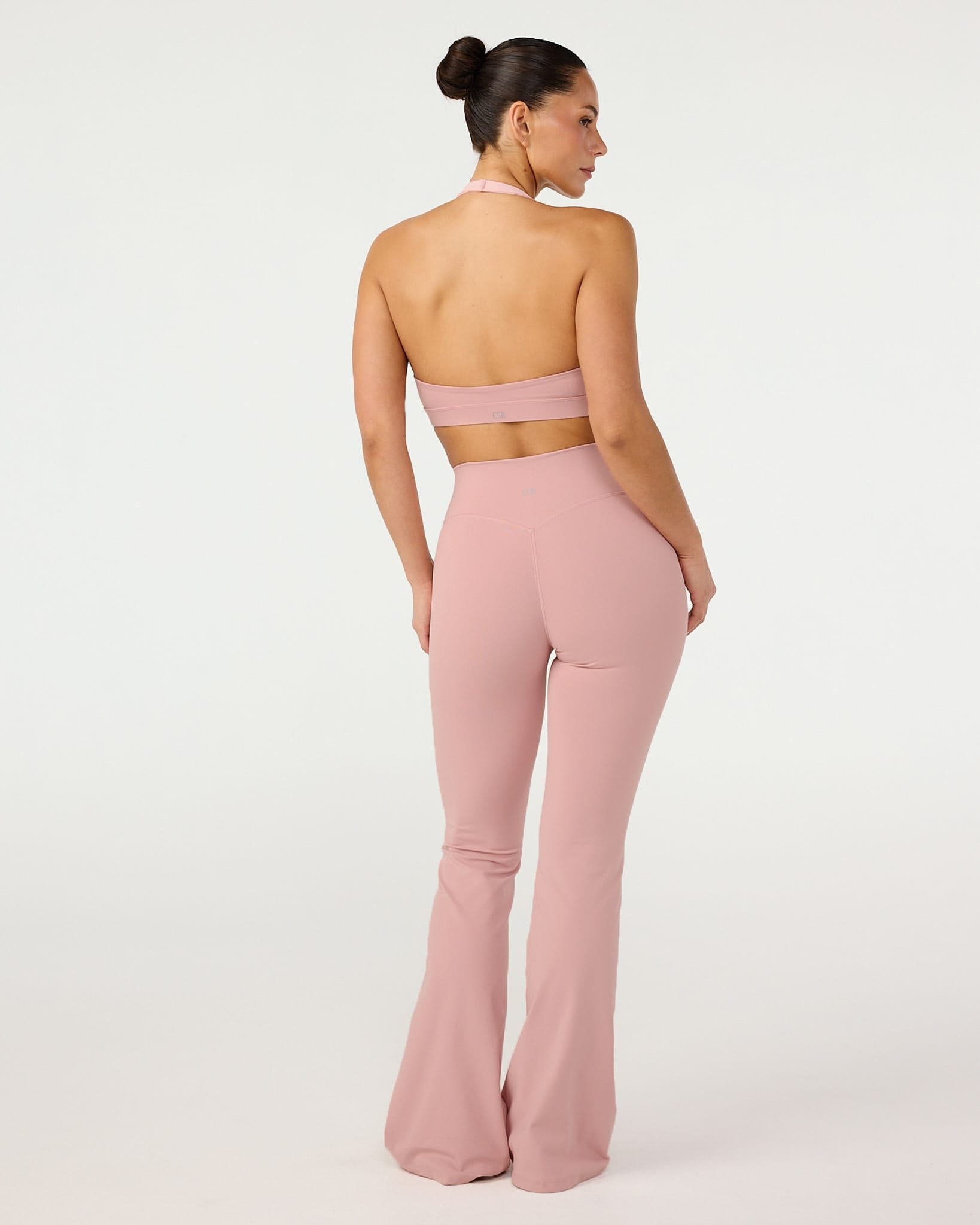 Form Invisible Scrunch Flare Leggings | Dusty Pink