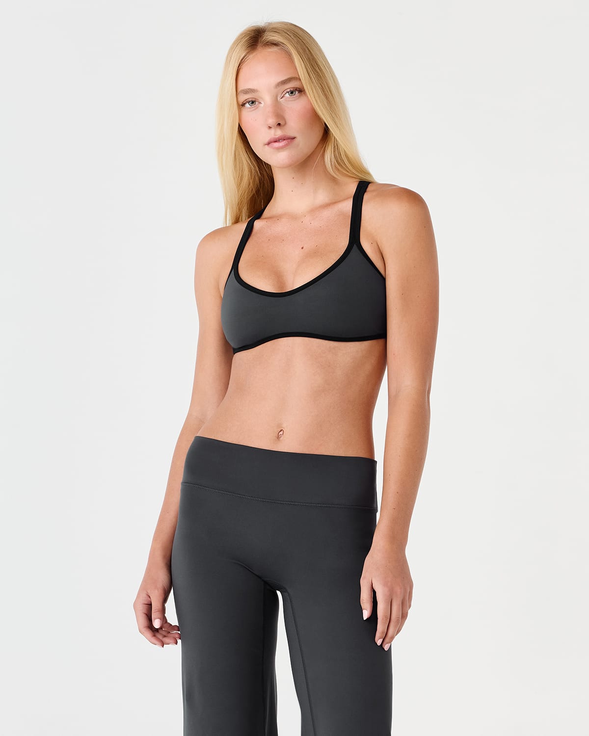 Serenity Soft Millie Crop | Shadow Two Tone