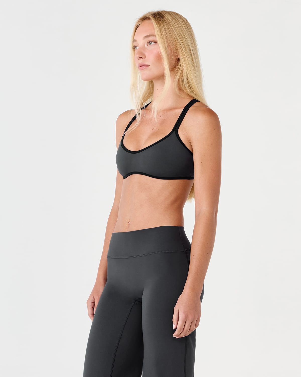 Serenity Soft Millie Crop | Shadow Two Tone