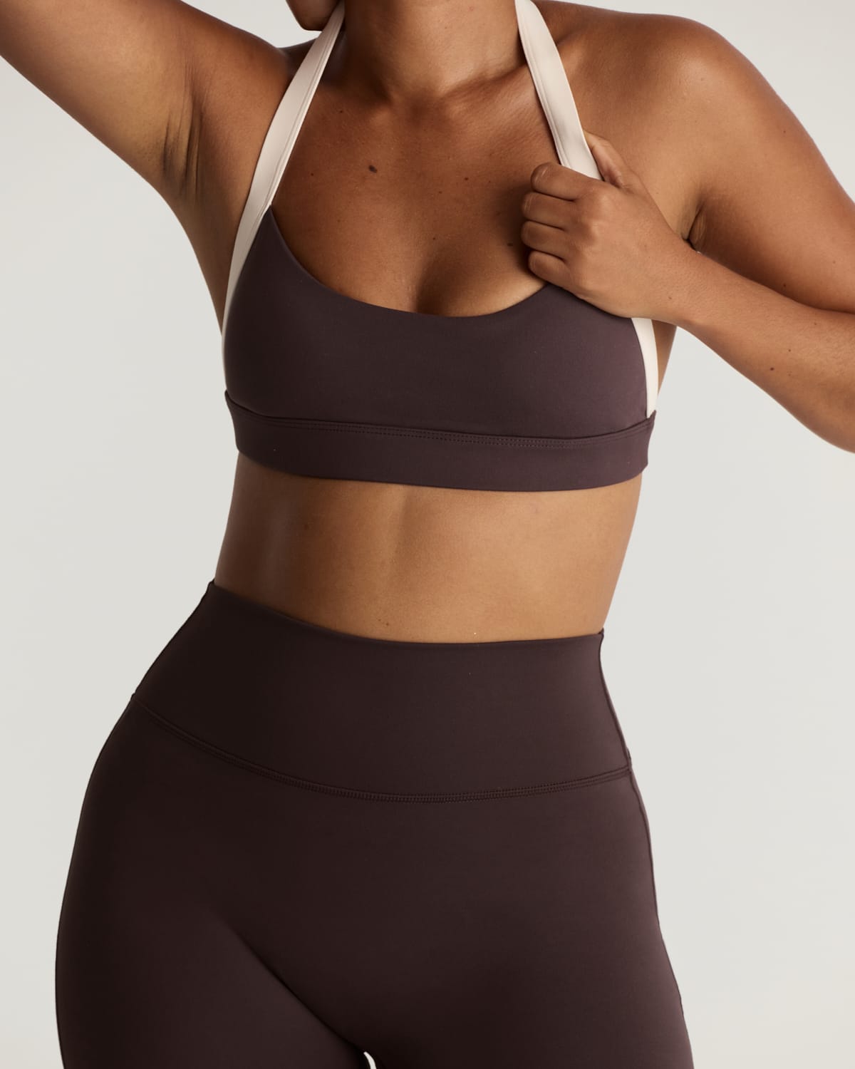 Form Alani Crop | Espresso Two Tone