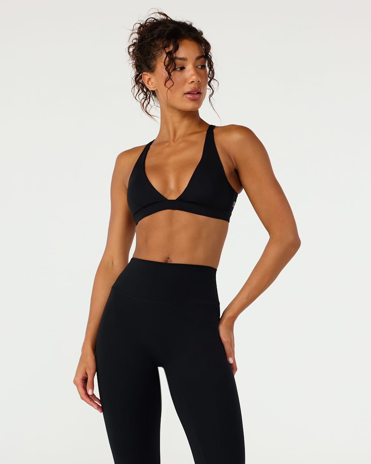 Freedom Contour Crop | Black