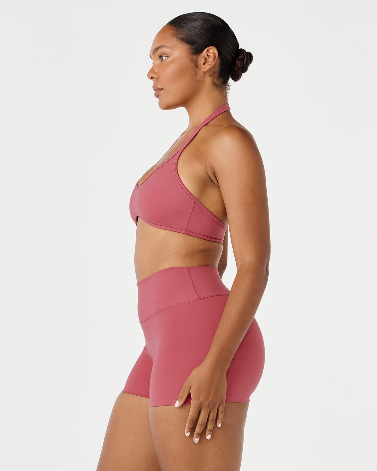 Serenity Soft Halter Contour Crop | Bloom