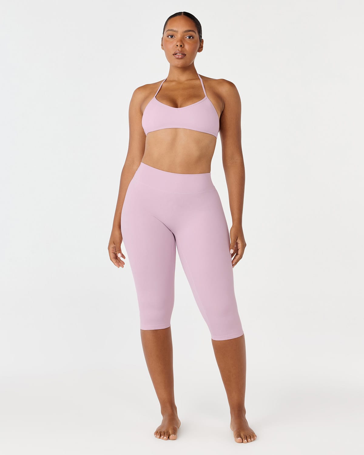 Form Invisible Scrunch Capri Leggings | Lilac