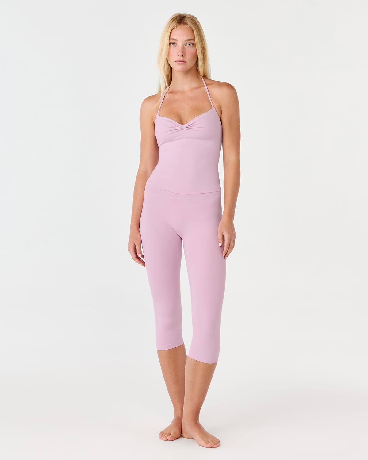 Form Invisible Scrunch Capri Leggings | Lilac