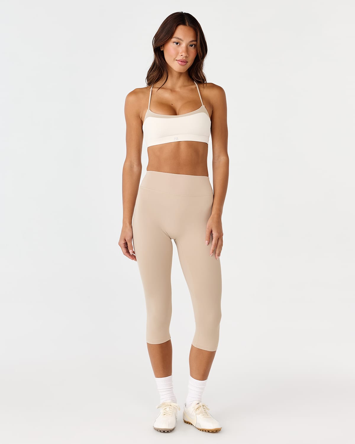 Form Invisible Scrunch Capri Leggings | Fawn