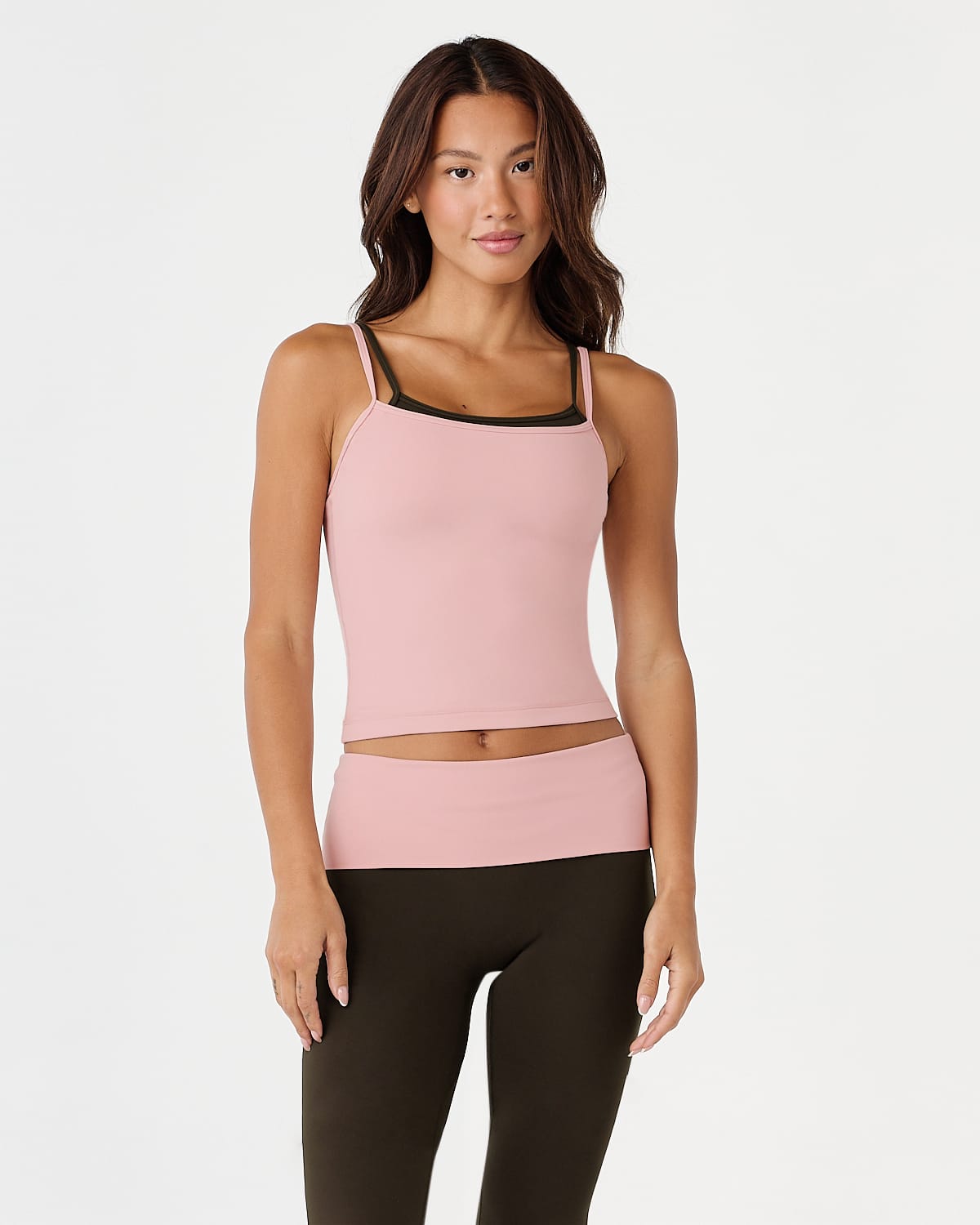 Form Reversible Layered Tank | Dark Chocolate Two Tone