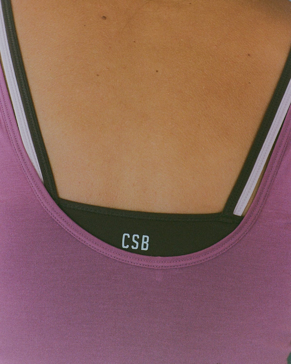 Sheer Jersey Tank | Sugar Plum