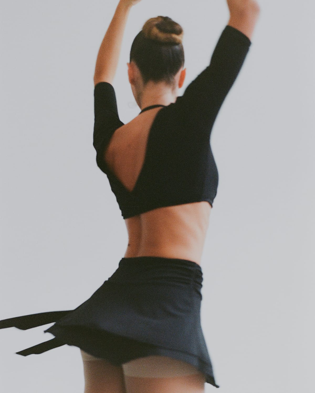 Ballet Wrap Skort | Black
