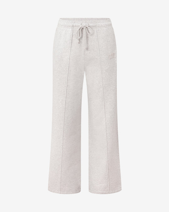 CSB Wide Leg Sweatpant | Snow Marl