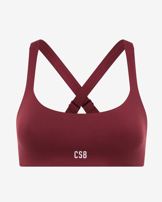 Serenity Naomi Crop | Burgundy