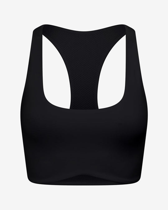 Serenity Jasmine Crop | Black