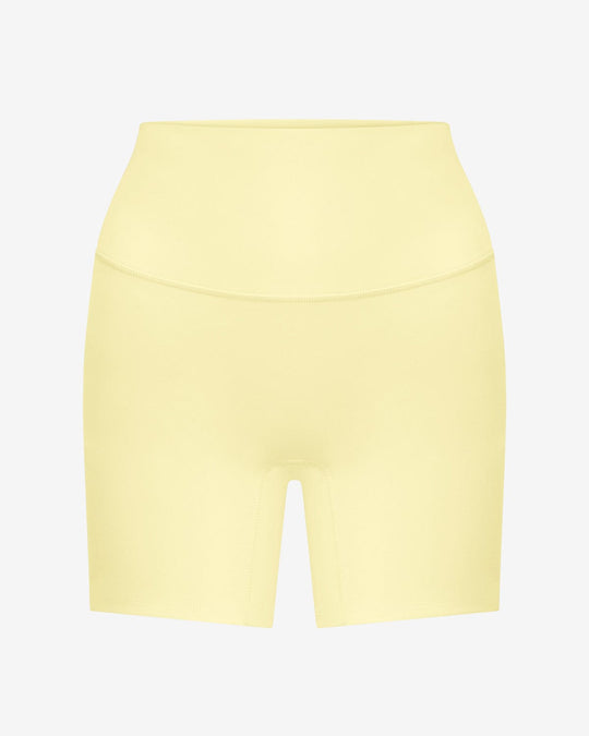Serenity Scrunch Shorts 5" | Lemon