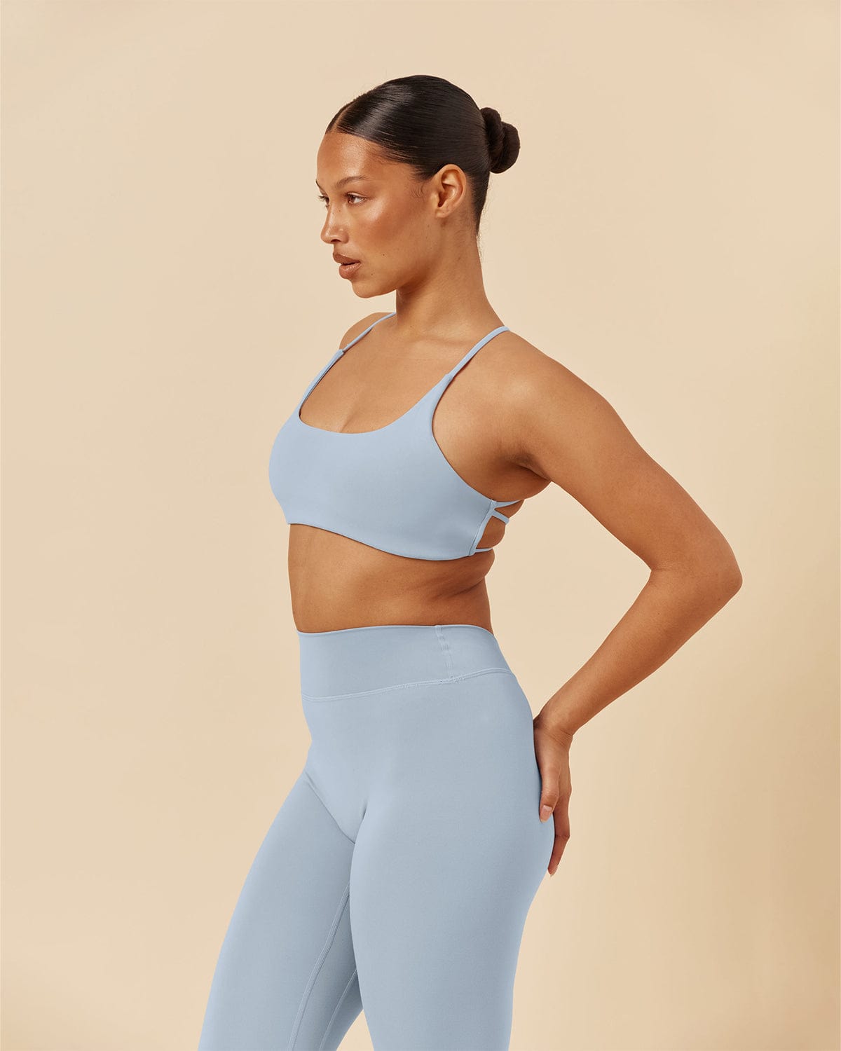 Form Lexi Support Crop | Dusty Blue