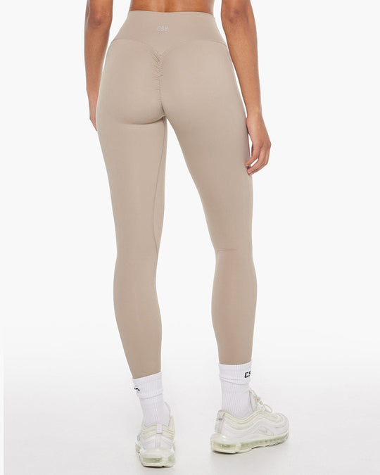 Freedom Scrunch Leggings | Almond