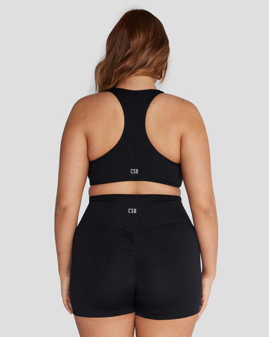 Serenity Kai Crop | Black